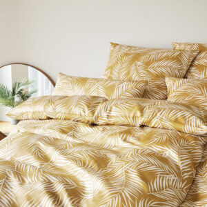Satin-Bettwäsche 24551-Maison Leaves (elegante) - Ochmann Schlafkultur Kassel